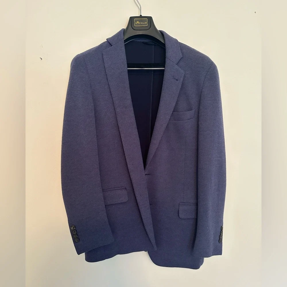 Brooks Brothers Regent Fit Two-Button Knit Sport Coat- Size 40R - Picture 3 of 8